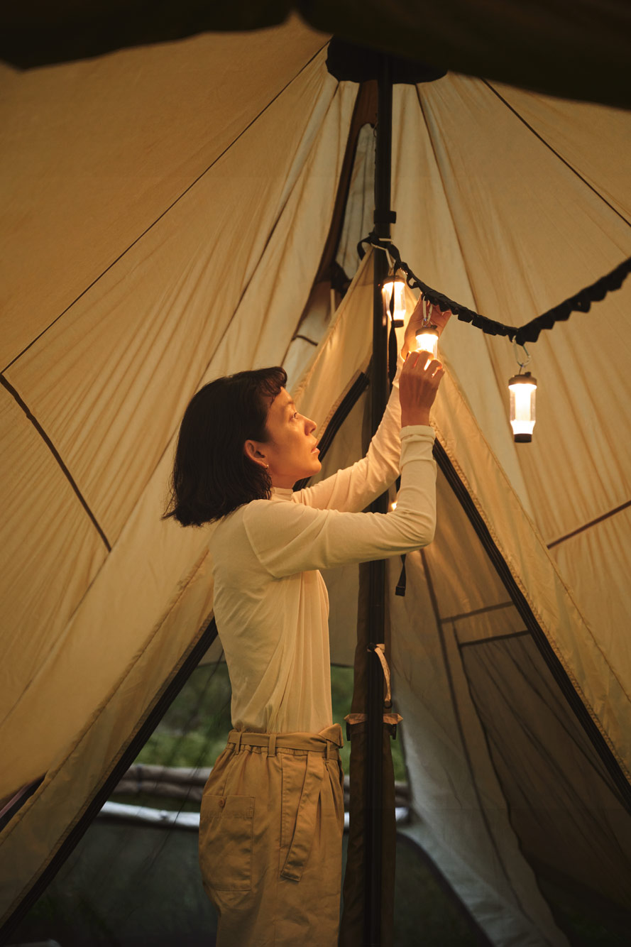 yozora / はじまりのテント「kohaku」ができました。 - ほぼ日刊イトイ新聞