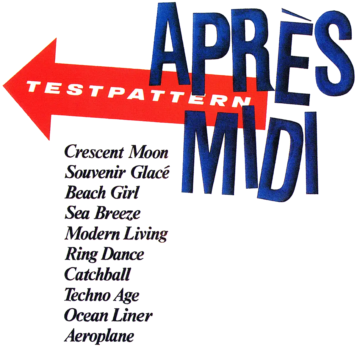 TESTPATTERN（テストパターン）唯一のアルバム『APRÈS-MIDI（アプレ