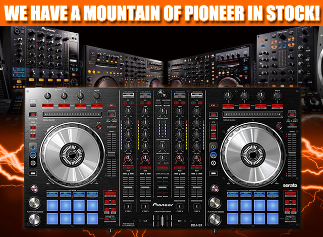 Pioneer DDJ-SX2 4-Channel Performance DJ Controller / Mixer for