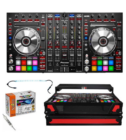 Pioneer DDJ-SX2 Performance DJ Controller Red Package