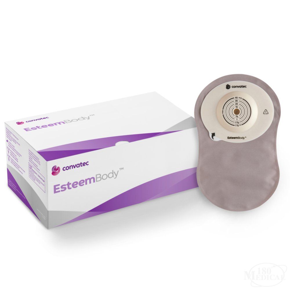 Esteem Body™ Soft Convex One-Piece Closed-End Pouch