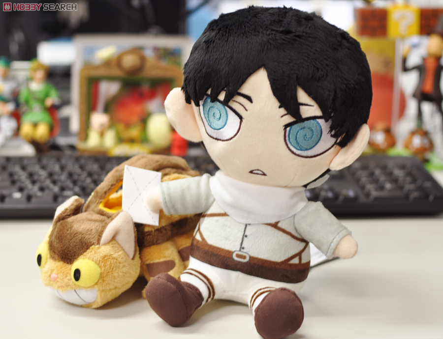 ホビーサーチブログ - 進撃の巨人ちみキャラぬいぐるみ お掃除リヴァイ