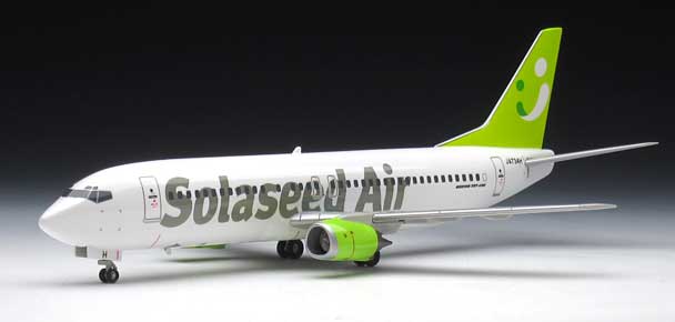 ハセガワ 1/200「ソラシド エア ボーイング737-400」プラモデル製作記