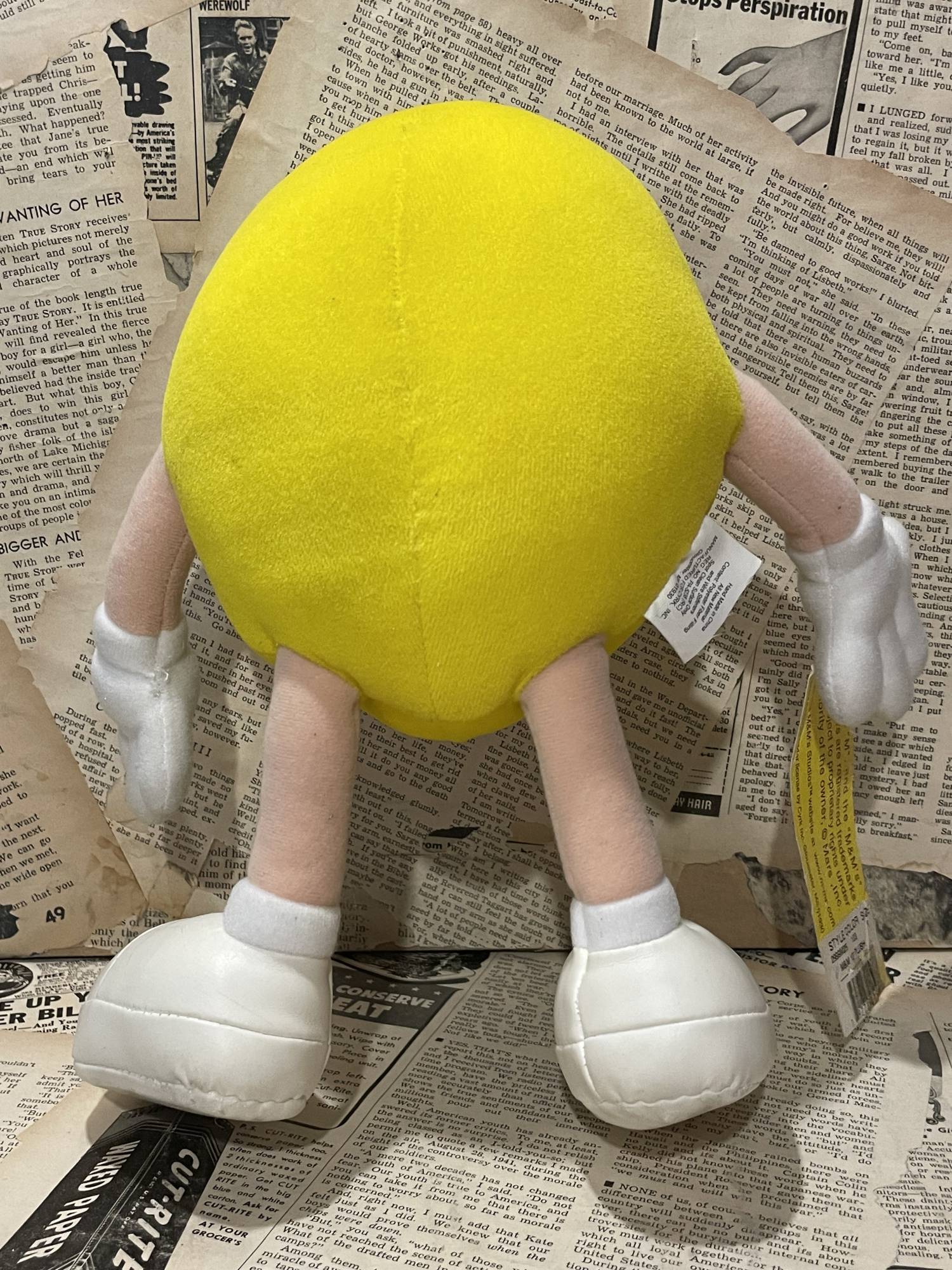 M&M's/Bendable Plush(Yellow/25cm) - 2000toys高円寺店