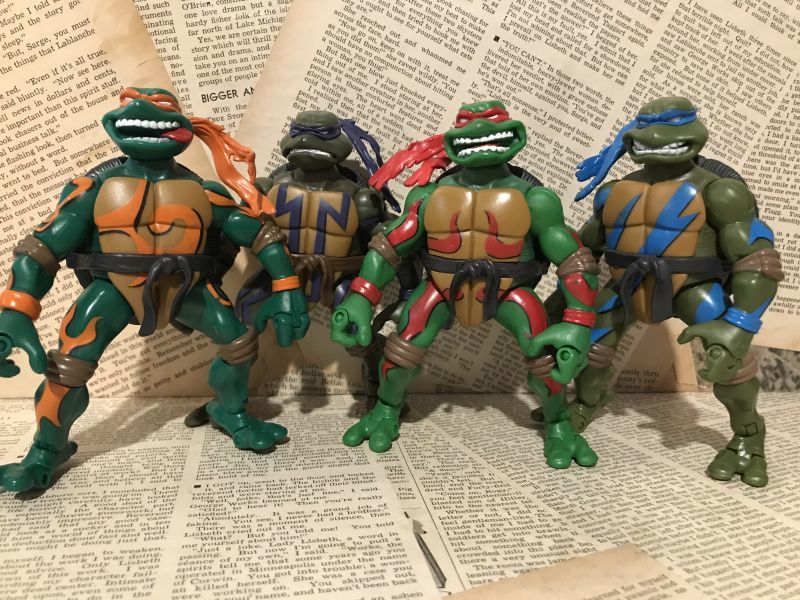 TMNT/Action Figure(2003/Mystic Fury Turtles set/Loose) - 2000toys