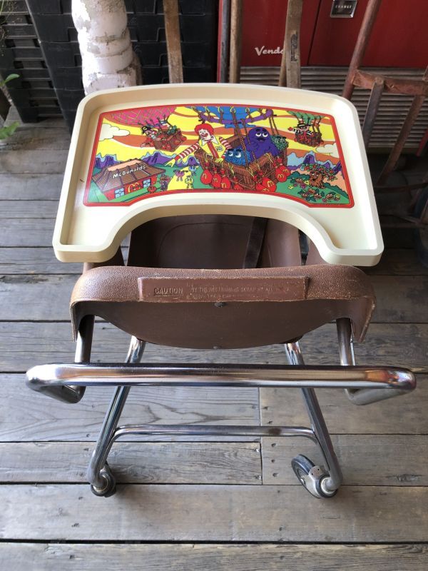 Vintage McDonald's Store Kids High Chair (M049) - 2000toys Antique