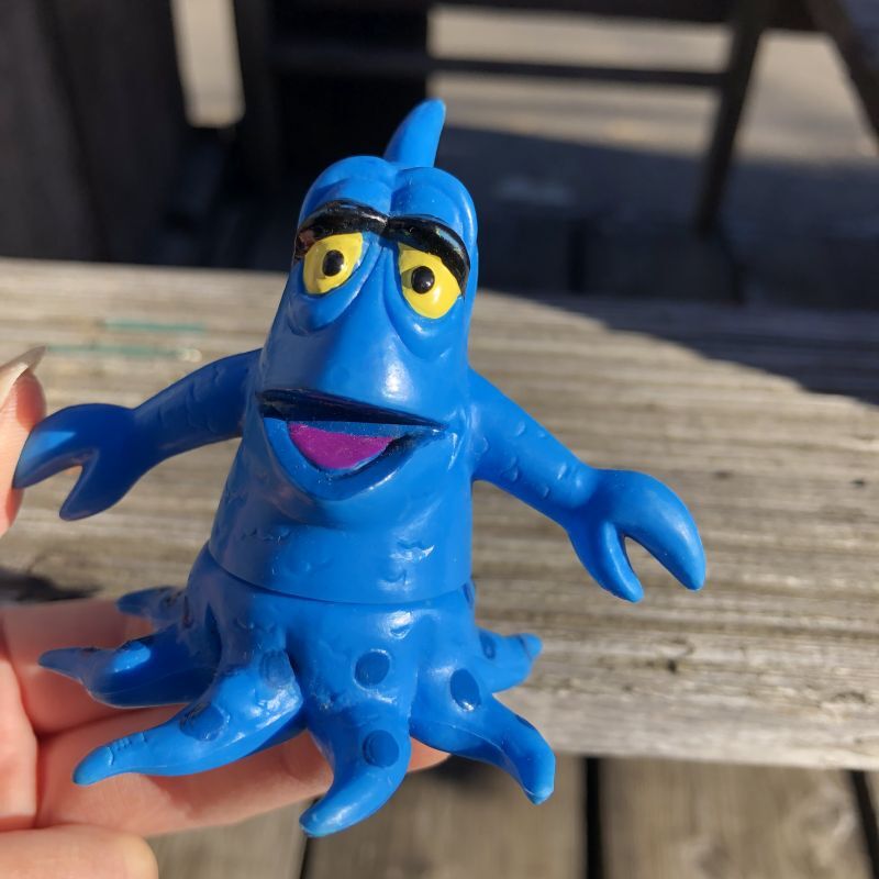 80s Vintage Wendy's Advertsing Meal Toys Alien Mix-Ups PVC Figures