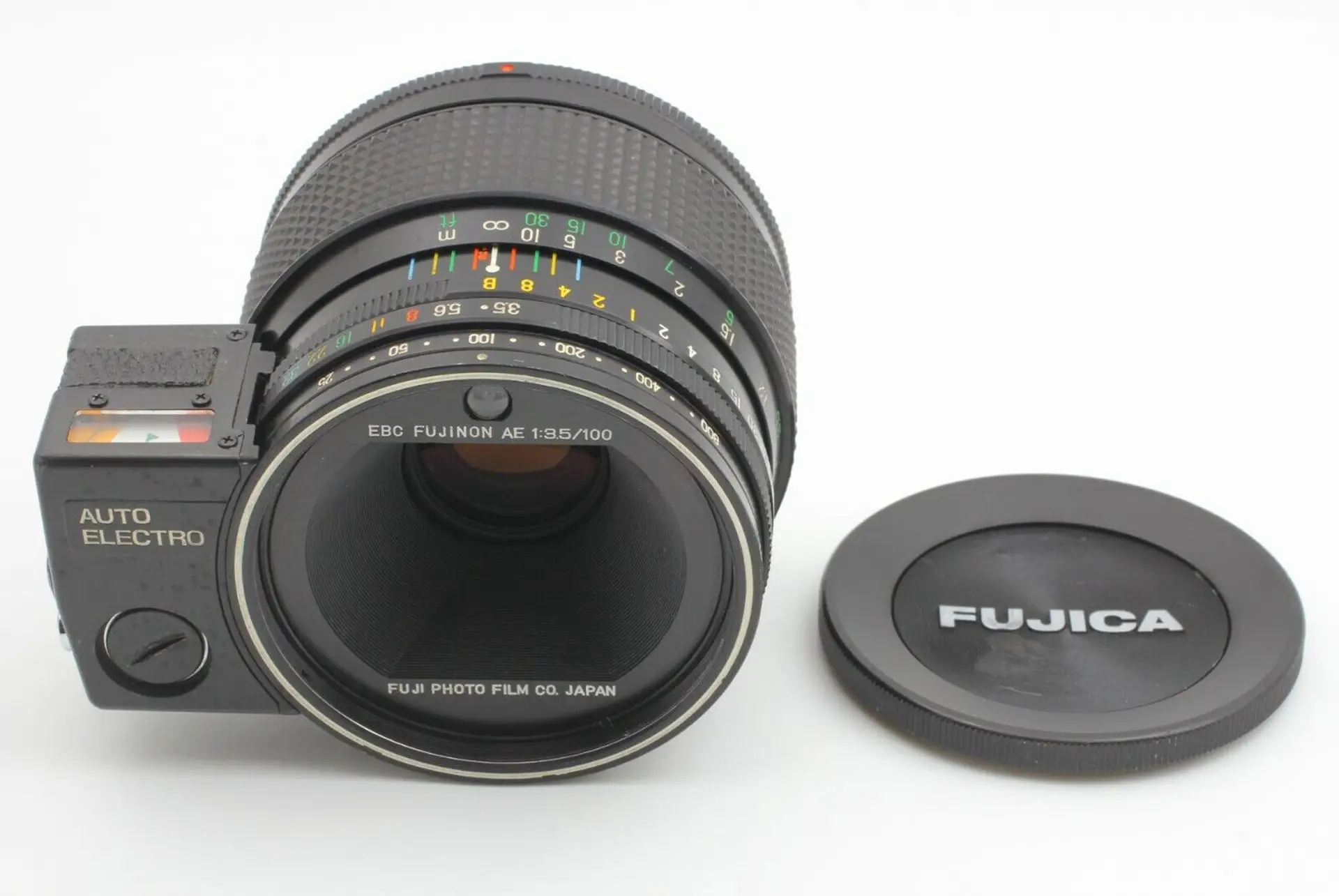 Fuji 100mm F3.5 AE Lens (6X9) adapted to Pentax (35mm) - 35mmc