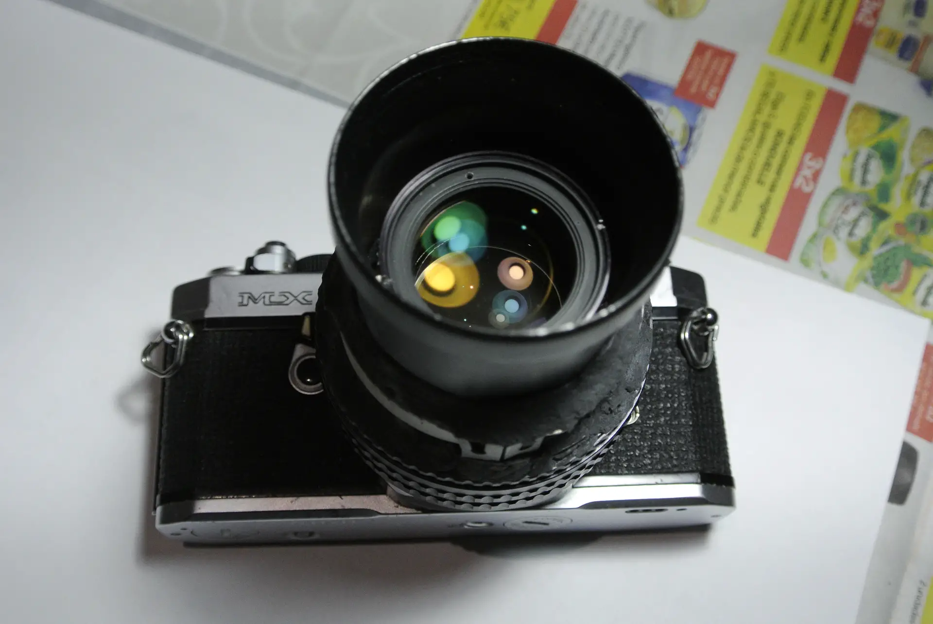 Fuji 100mm F3.5 AE Lens (6X9) adapted to Pentax (35mm) - 35mmc