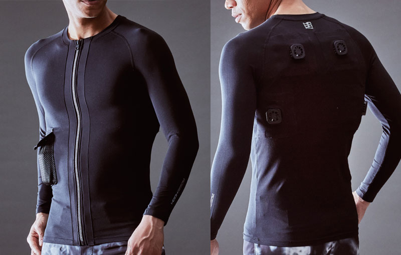 HOOH ペルチェコンプレッションセット PC222 【肩甲骨上部と脇下を