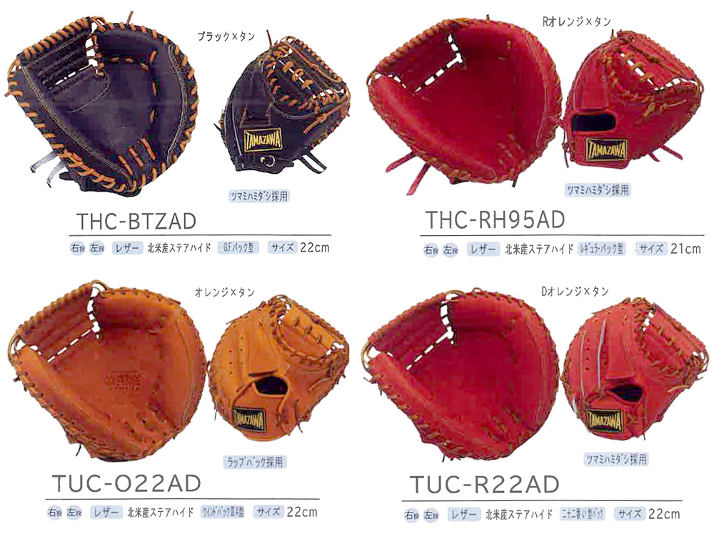 玉澤 軟式 オーダー キャッチャーミット タマザワ 野球用品スワロー