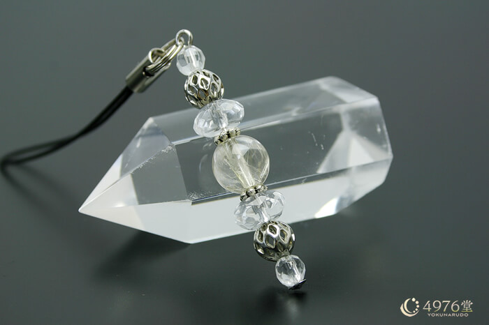 ルチルクォーツ ストラップ ウォーターマーク ｜ 天然石通販の4976堂