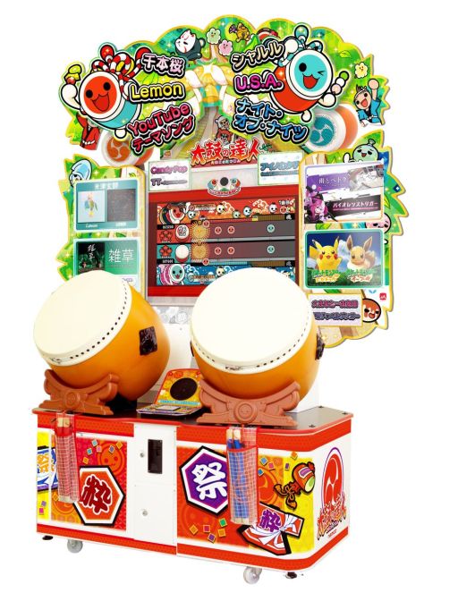 アーケード向け「太鼓の達人」の新バージョン“グリーンVer.”が稼働開始