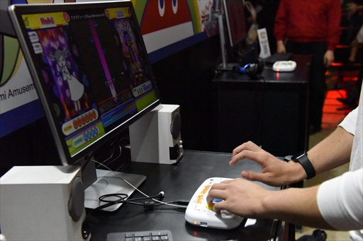 JAEPO2023］ 「pop'n music Lively」専用コントローラの小型版がコナミ