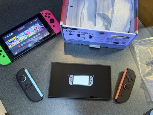 Nintendo Switch 2の初期設定で「まるごと転送」やってみた。ゲームや
