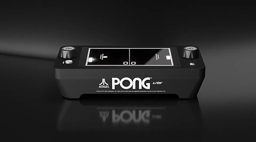 Atari，ポータブル版「PONG」となる新型ゲーム機「Mini PONG Jr.」を