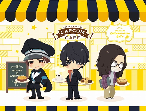カプコンカフェ」と「囚われのパルマ Refrain」のコラボカフェが開催