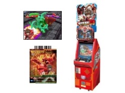 キッズ向けカードゲーム，AC「爆丸アーケードバトラーズ」本日稼働