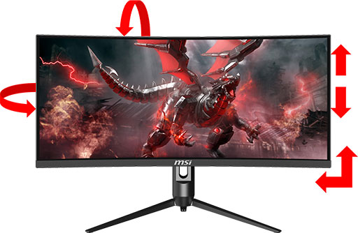 MSI，垂直200Hzで2560×1080ドットの29.5型湾曲ディスプレイを発売