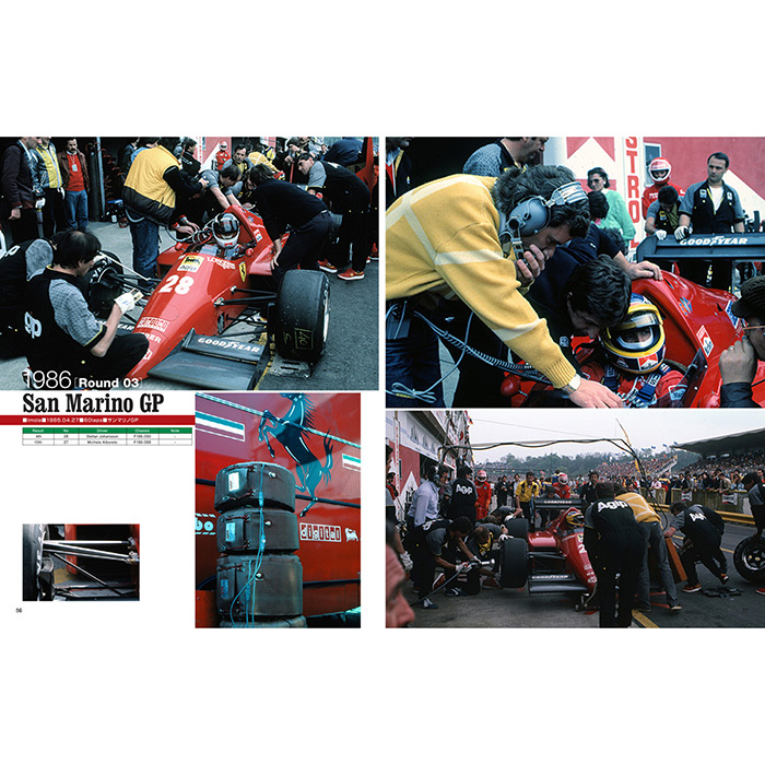 MFH レーシング ピクトリアル シリーズ フェラーリ 156/85 F186 1985