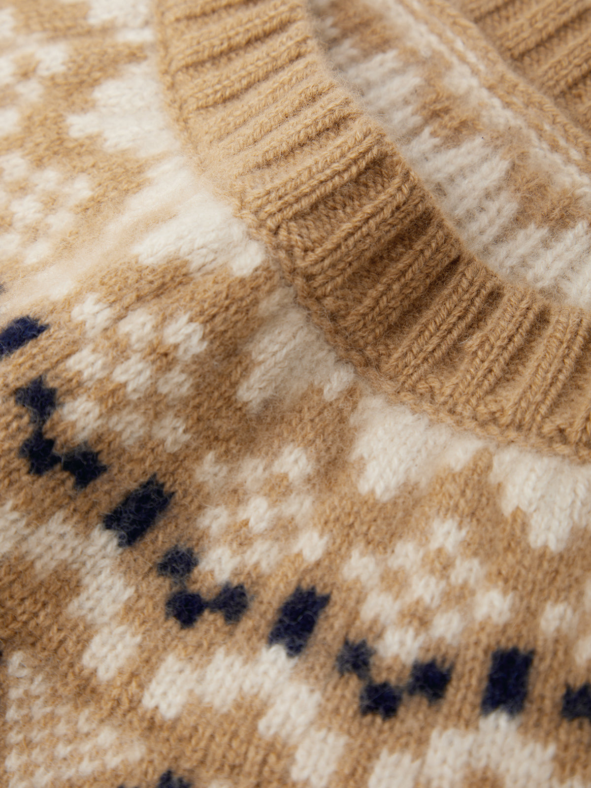 525 America Mira: Cashmere Blend Fair Isle Pullover