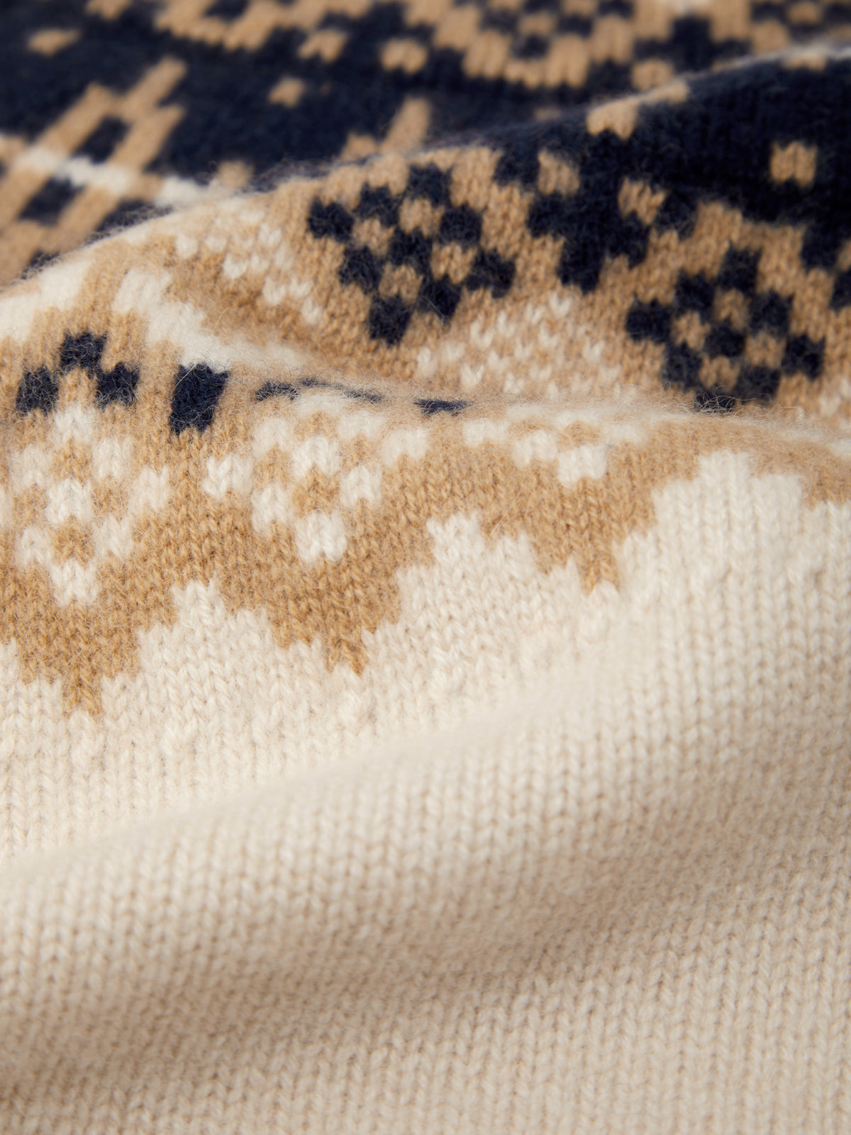 525 America Mira: Cashmere Blend Fair Isle Pullover