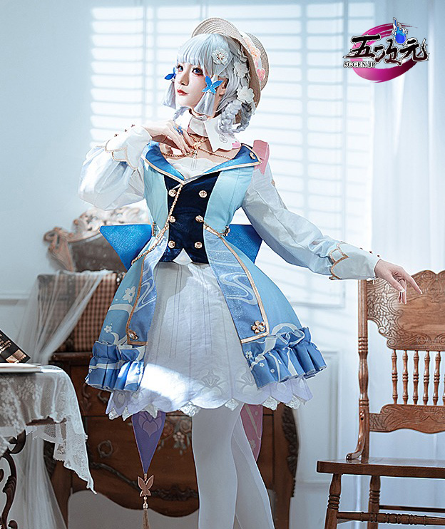 基萌 原神 コスプレ 神里綾華 花時に訪れた手紙 新スキン コスチューム