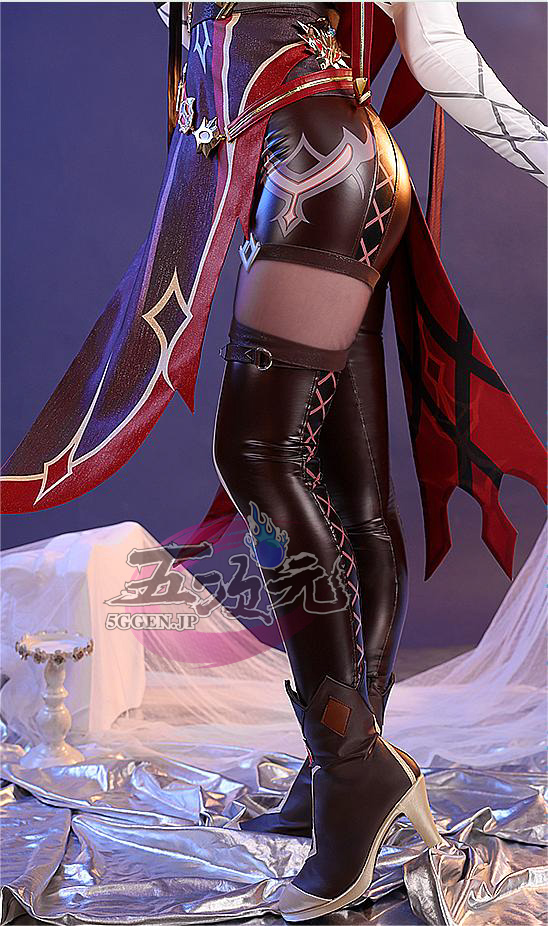 三分妄想 原神 コスプレ ロサリア オルタコスチューム 衣装