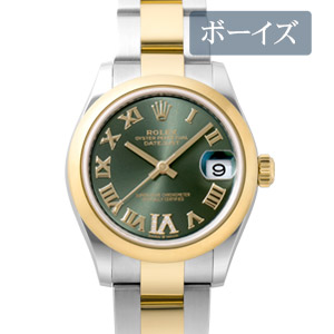 ロレックス デイトジャスト31 Ref.278243 オリーブグリーン