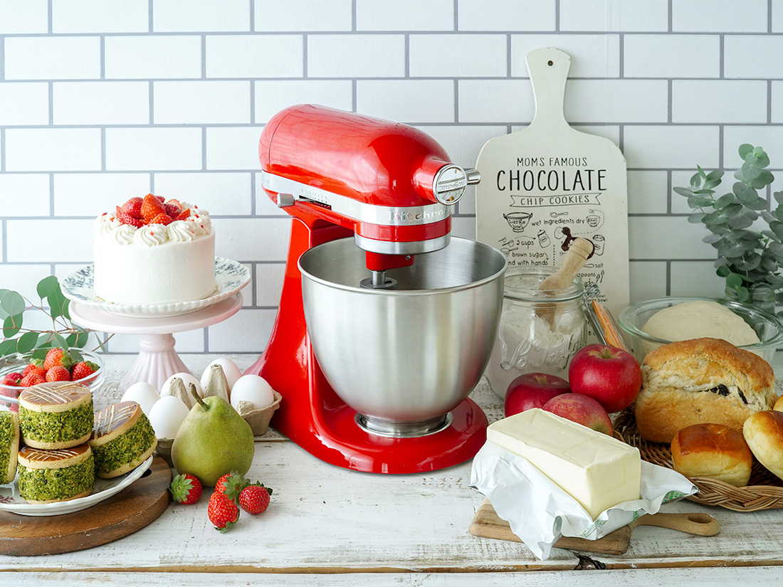 キッチンエイド アルチザンミニ パッションレッド | ハンドミキサー