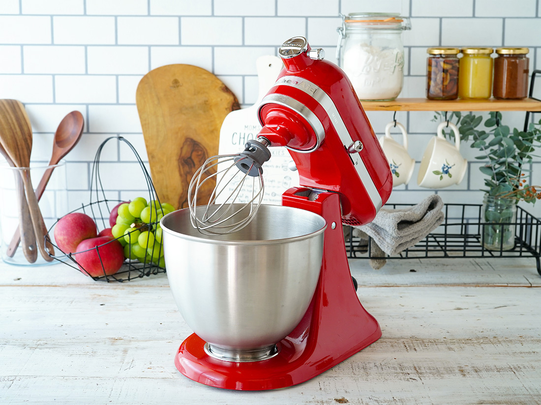 キッチンエイド アルチザンミニ パッションレッド | ハンドミキサー
