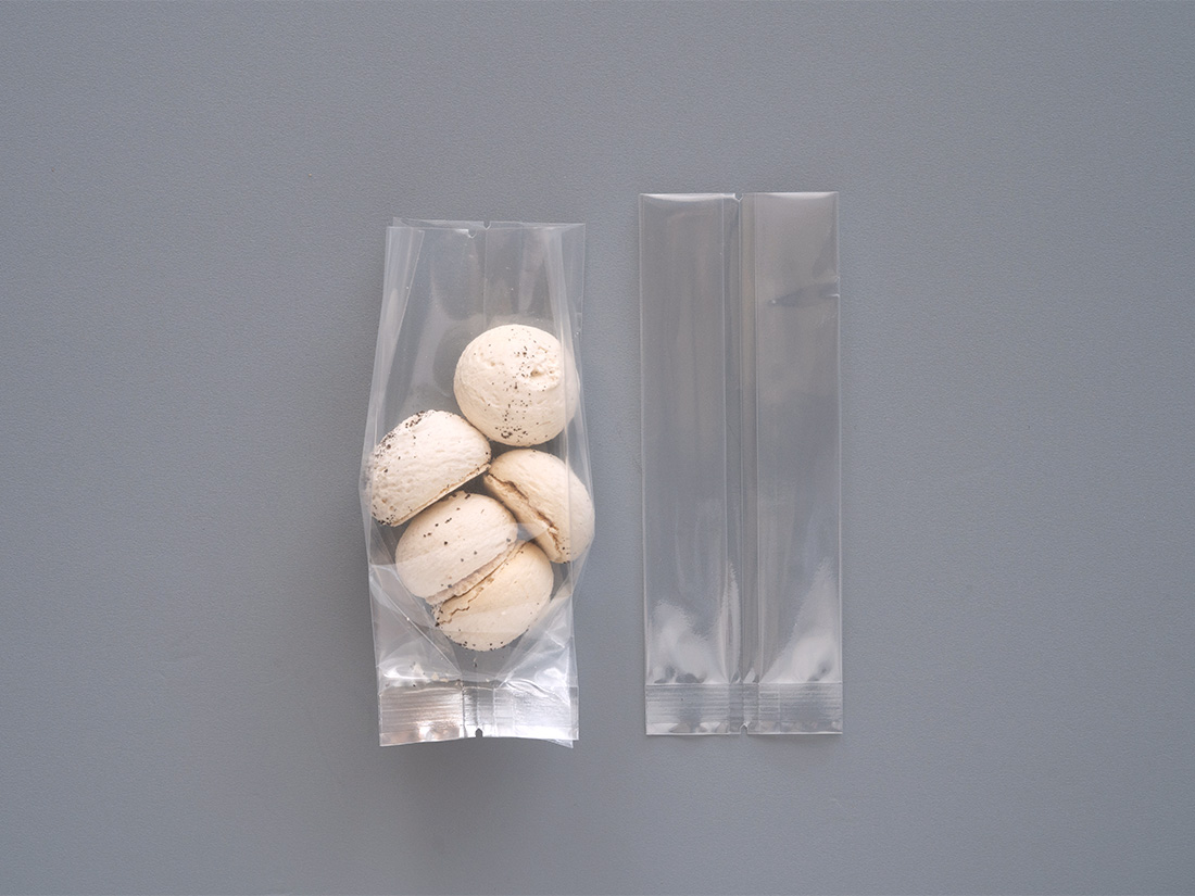 ガス袋 スウィートパック 55×150+45 (横マチ無地_冷凍_透明