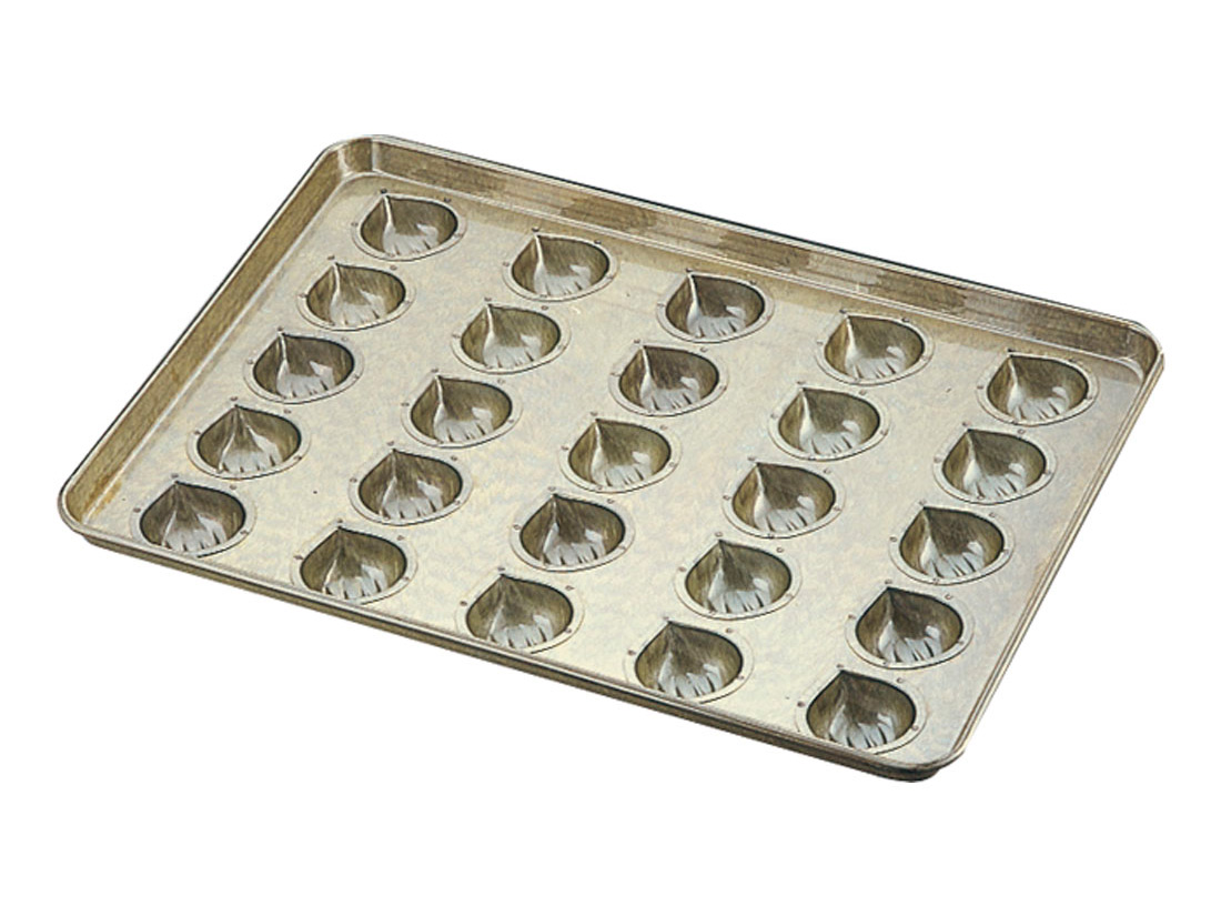 千代田金属 シリコン加工 ラフト型天板 (24ヶ取) | フィナンシェ型