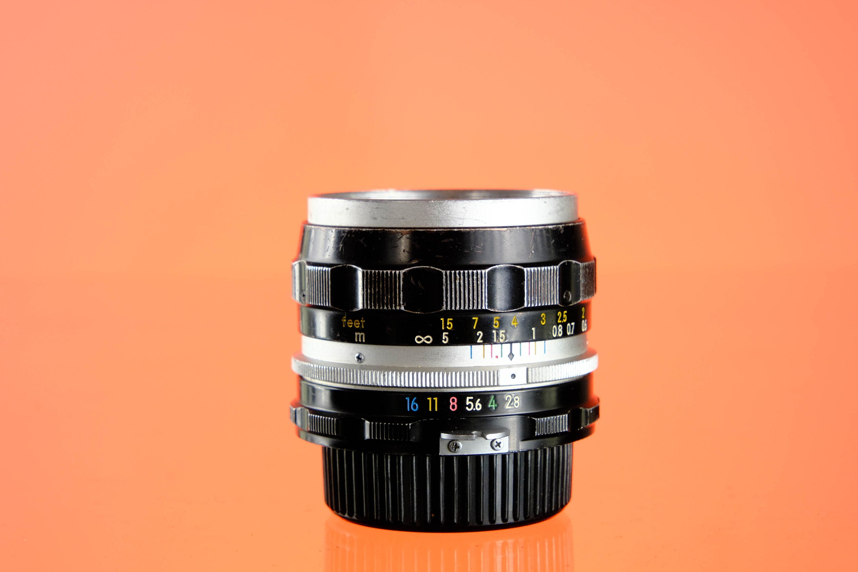 Nikon 35mm f/2.8 Nikkor S Auto Pre Ai Wide Angle F Mount Lens