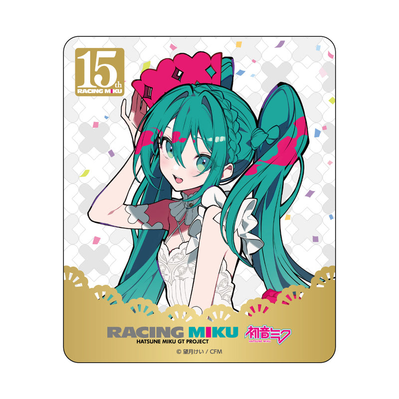 レーシングミク 15th ”Rhapsody” 2010-2025 マグネットカーステッカー