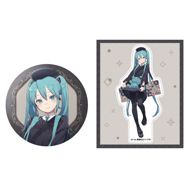 初音ミク 缶バッジとポスターセット Anique Shop JAPAN