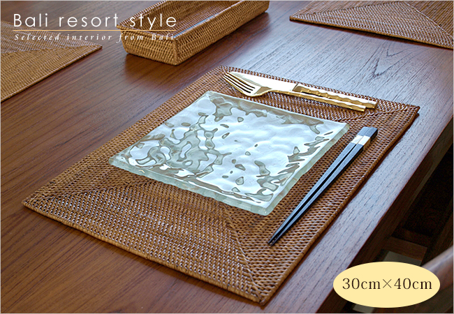 アタ ランチョンマット(角型)通販｜《公式》アジアン・バリ雑貨専門店