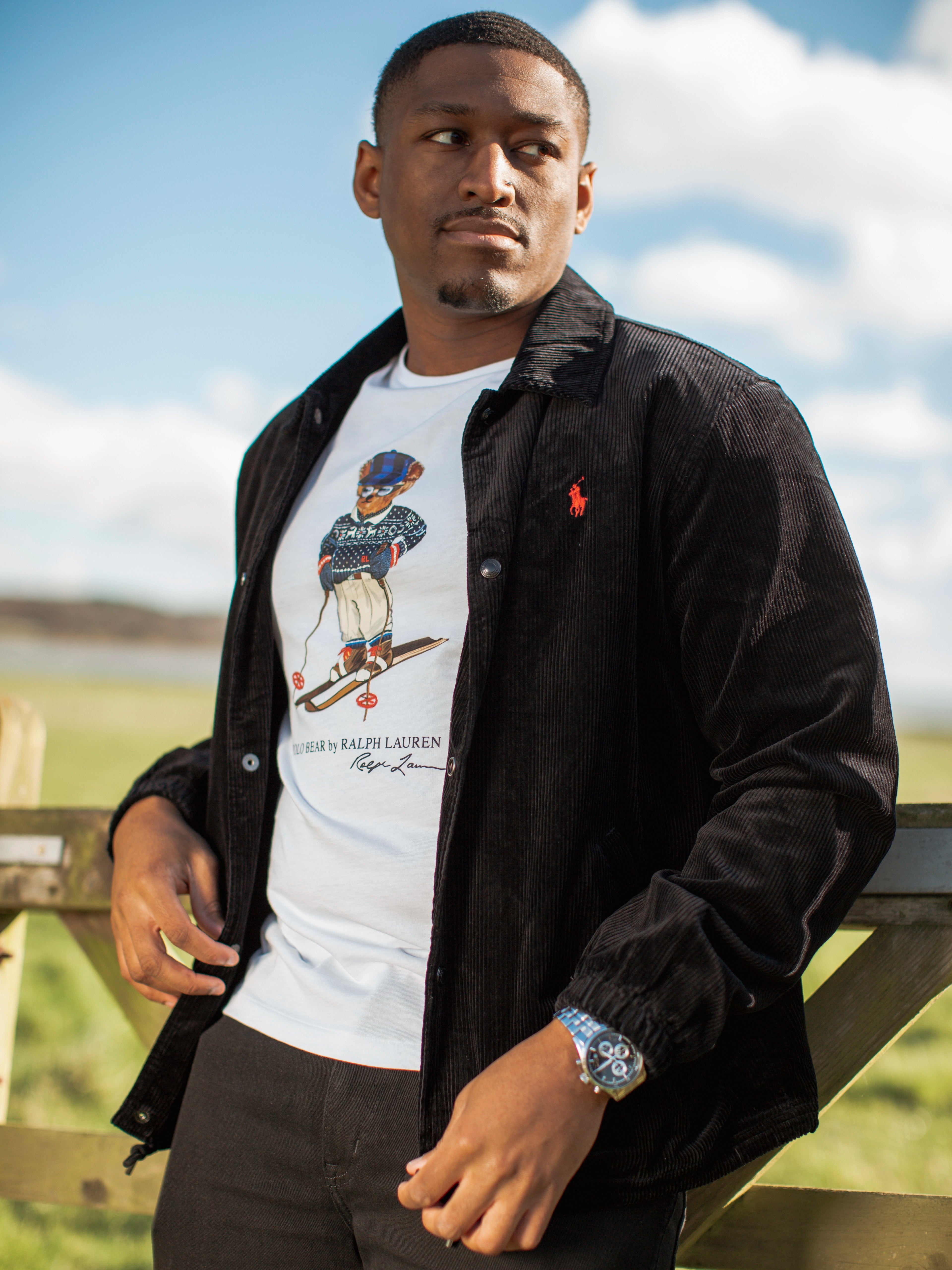 Polo Ralph Lauren Corduroy Coach's Lined Windbreaker Jacket | Coes