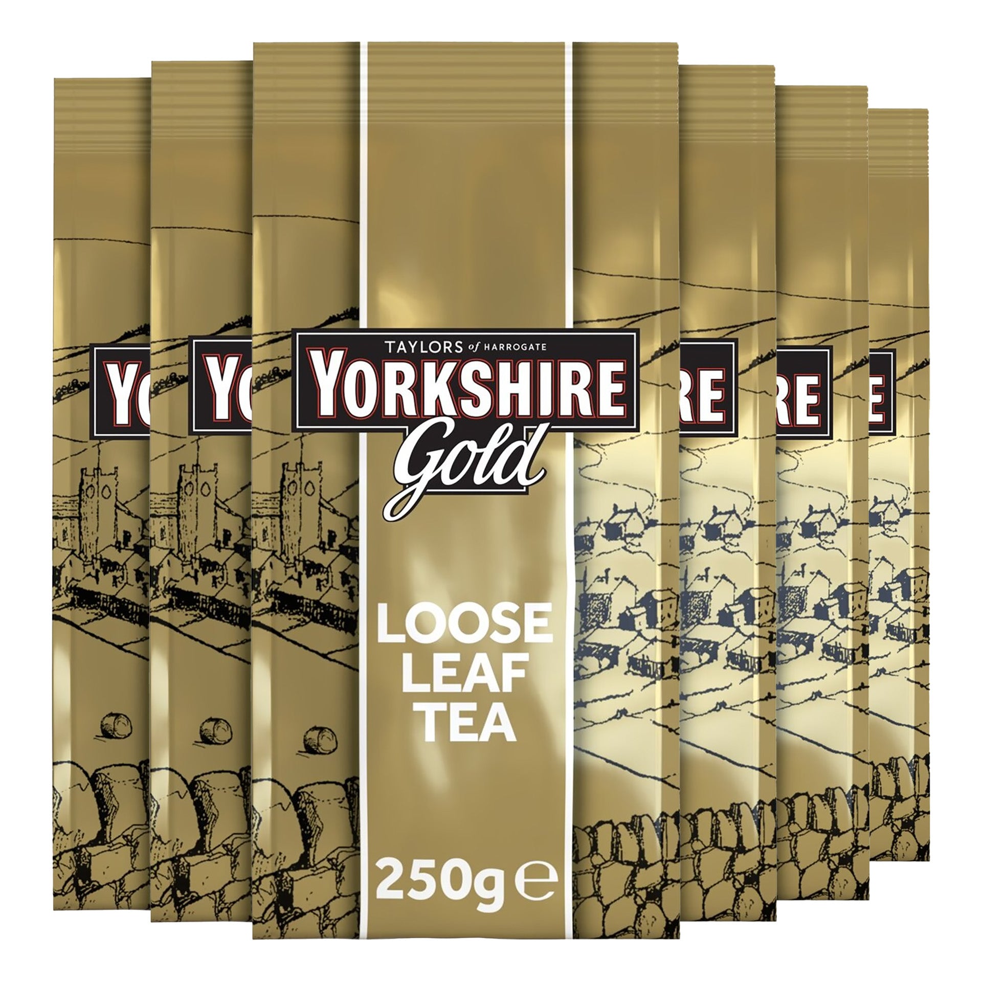 Yorkshire Gold Tea Loose Leaf Tea 250g Case 6x250g – Coffee