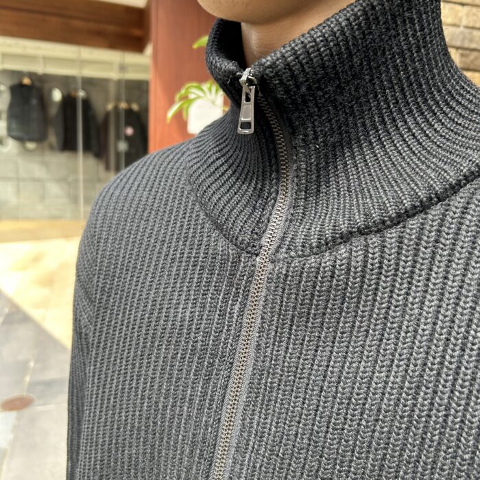 INTERIM LIMITED HAND FRAMED DRIVERS ZIP KNIT』 – COLDBECK ONLINE