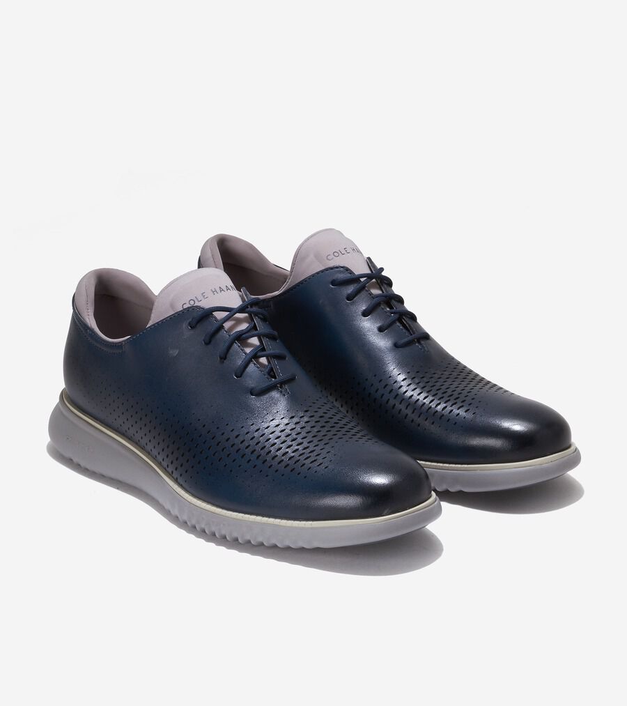 2.ゼログランド レーザー ウィング オックスフォード ラインド mens