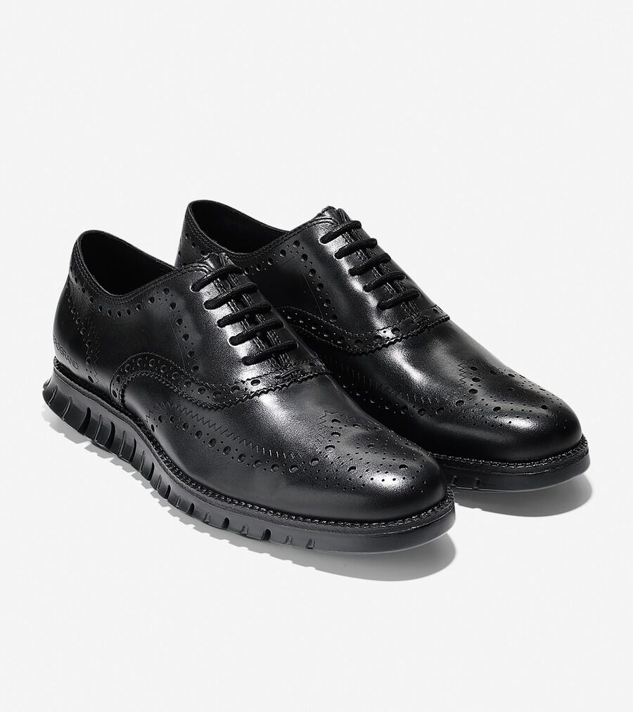ゼログランド ウィングチップ オックスフォード mens 36000 | COLE_HAAN