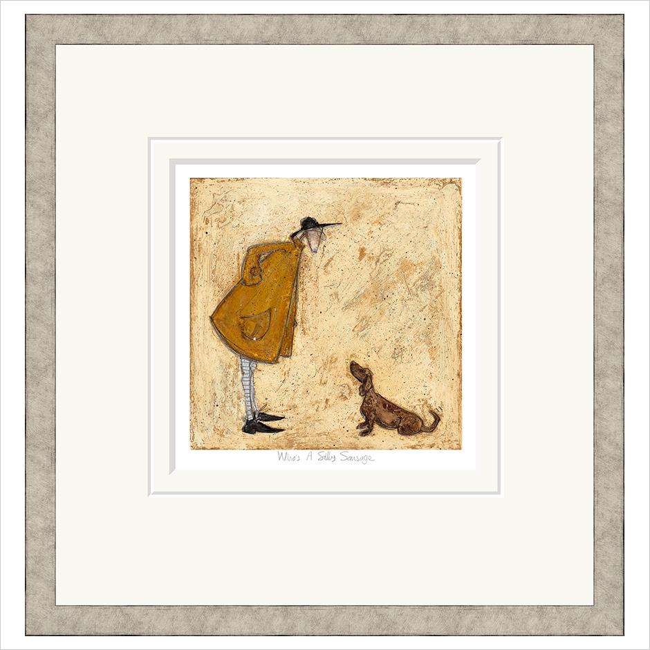 Sam Toft Limited Edition Print | Who's a Silly Sausage