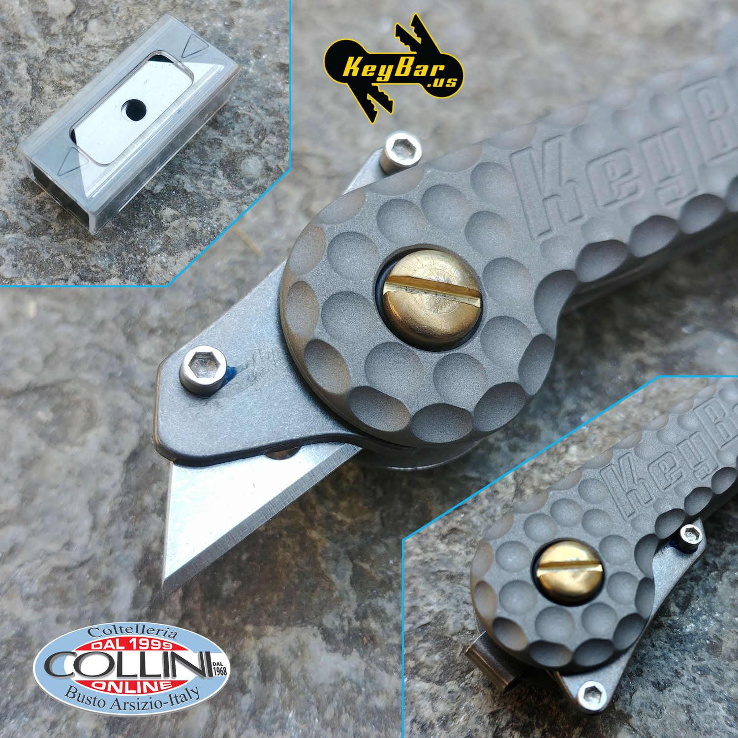 Key-Bar - Titanium Cutter Utility Tool - KeyBar accessory