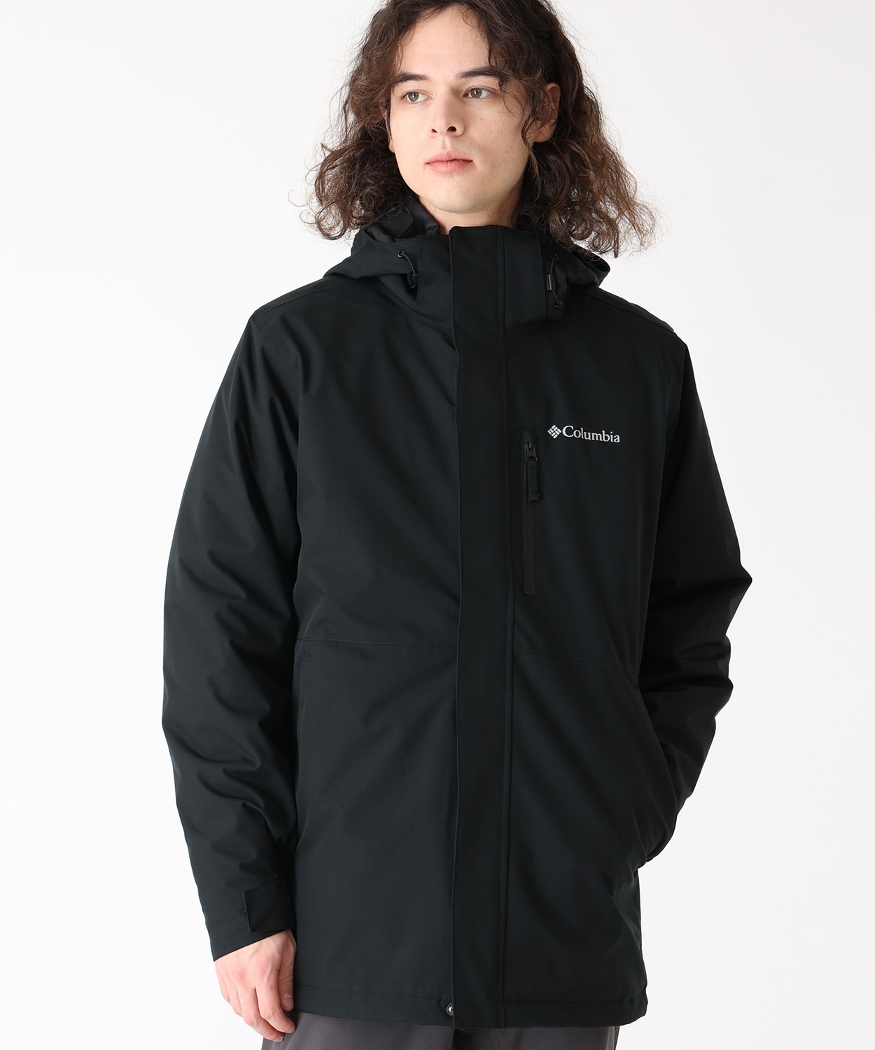 アビクアフォールズインターチェンジジャケット(S Black)│コロンビア