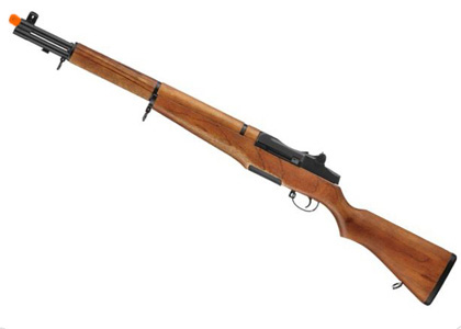 Marushin M1 Garand 6mm Gas Blow Back Rifle Wood Stock - Combat