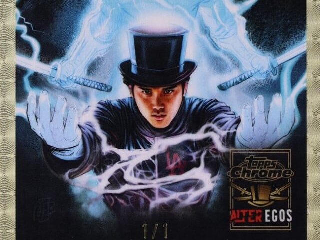 Superhero Shohei Ohtani Alter Ego trading card sells for $105,000