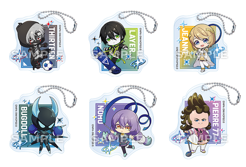 コンパス 戦闘摂理解析システム 缶バッジ アクリルキーホルダー まとめ