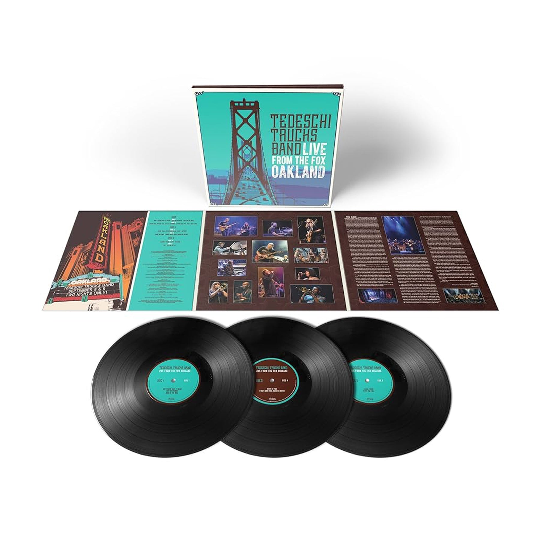 Live From The Fox Oakland - Black Vinyl 3LP – Concord Records