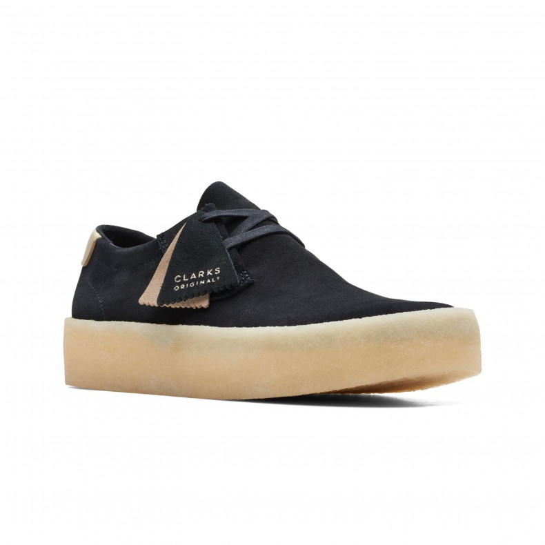 Clarks Originals Ashcott Cup (Black Suede) - 26172526 - Consortium